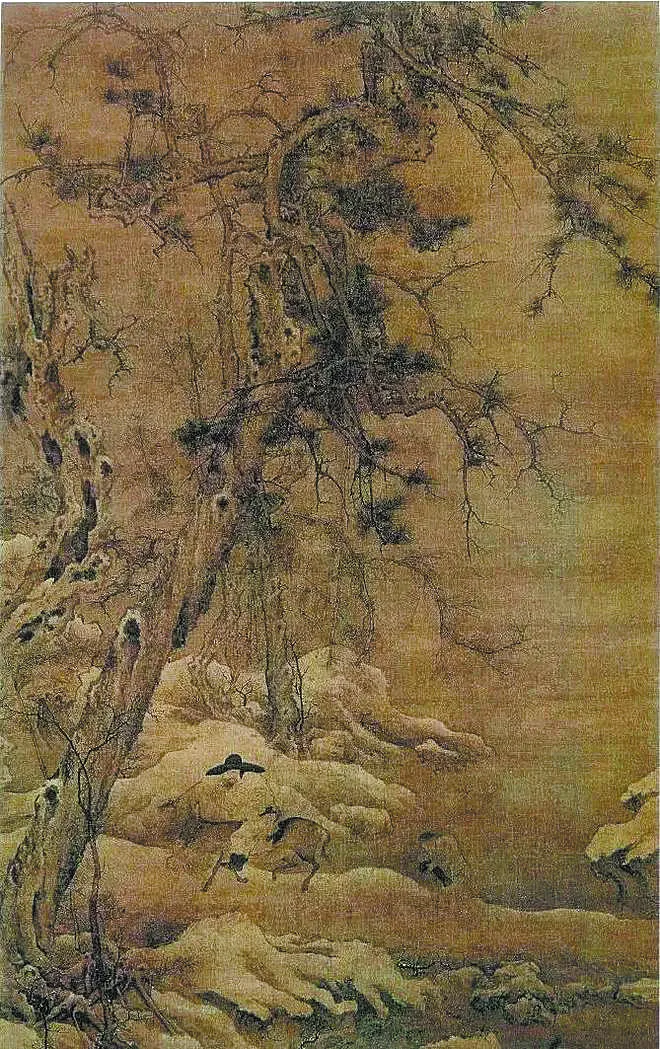 古画里的冬日世界