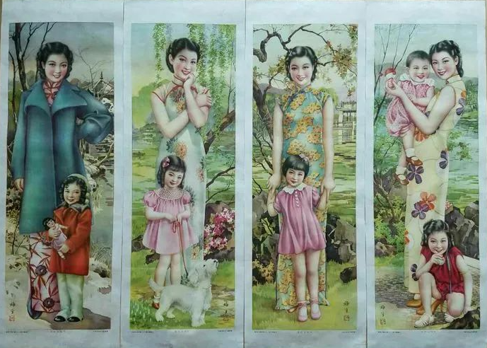 风靡一时的民国月份牌