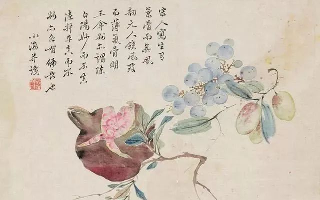 翁小海:晚清花鸟能手