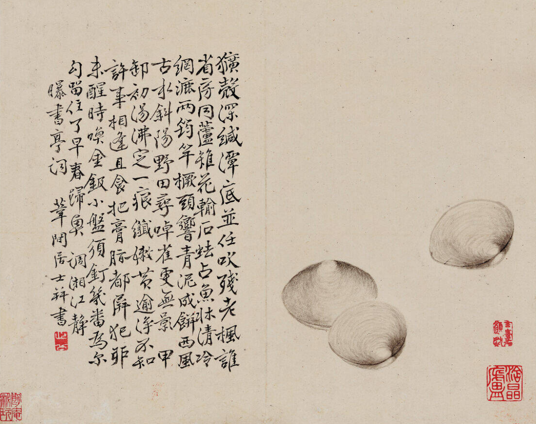 边寿民《十二月令江南风物册》