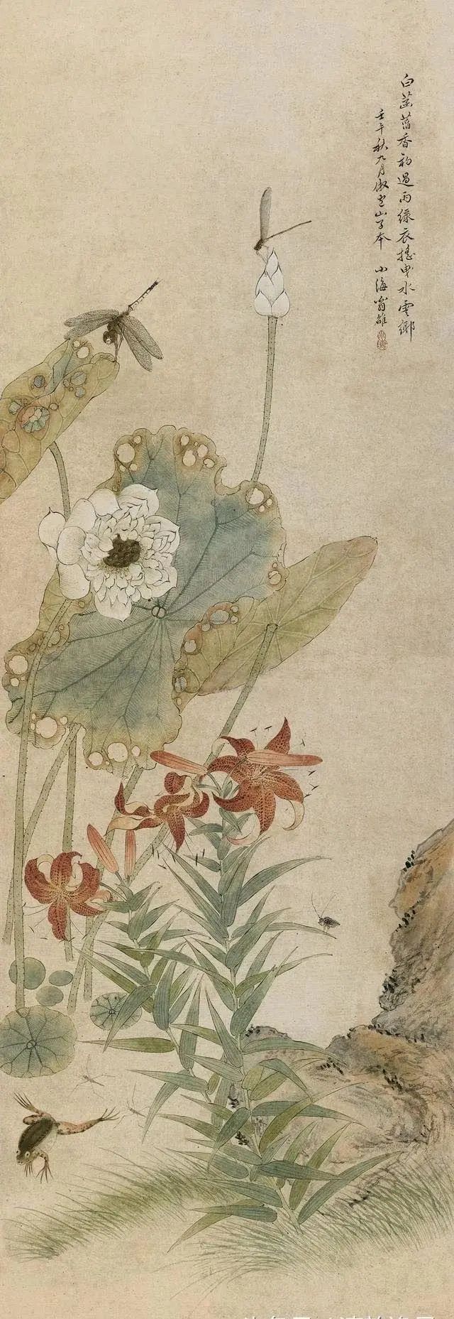 翁小海:晚清花鸟能手