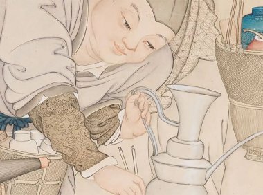 一百幅中国画83:古人绝世宫廷画,画工精美细致到头皮发麻!