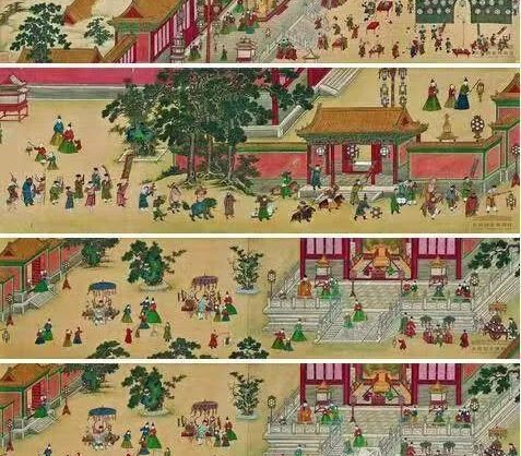 古画里的元宵盛景