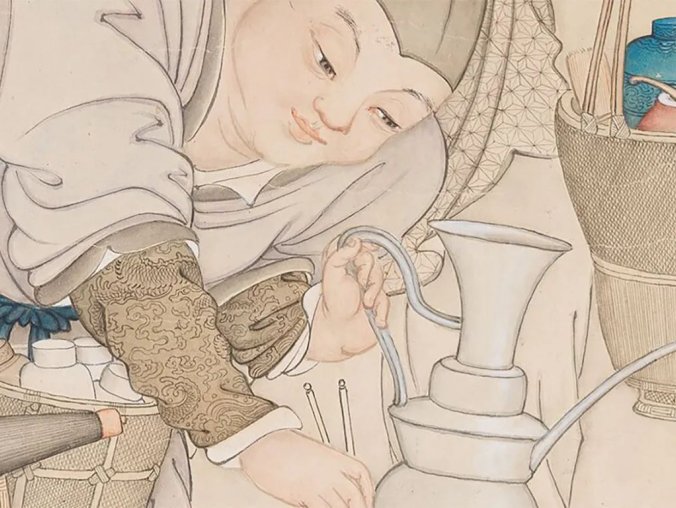 一百幅中国画83:古人绝世宫廷画,画工精美细致到头皮发麻!